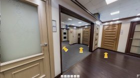 Виртуальный 3D тур по дверям Uberture